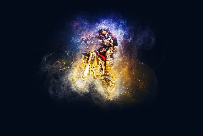 Motocross Riding U HD wallpaper