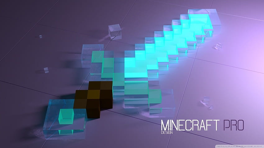 Minecraft Diamond Sword on Dog, enchanted diamond sword minecraft HD wallpaper