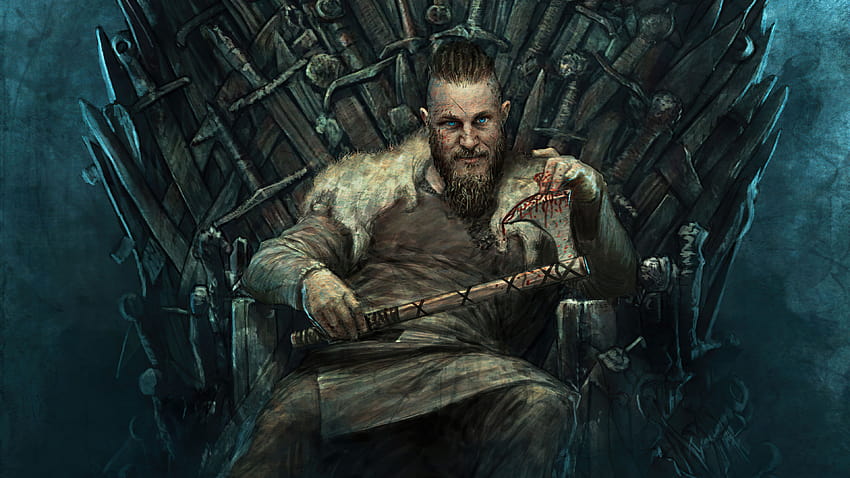 King Ragnar , Fernsehsendungen, Hintergründe und Ragnar Vikings HD-Hintergrundbild