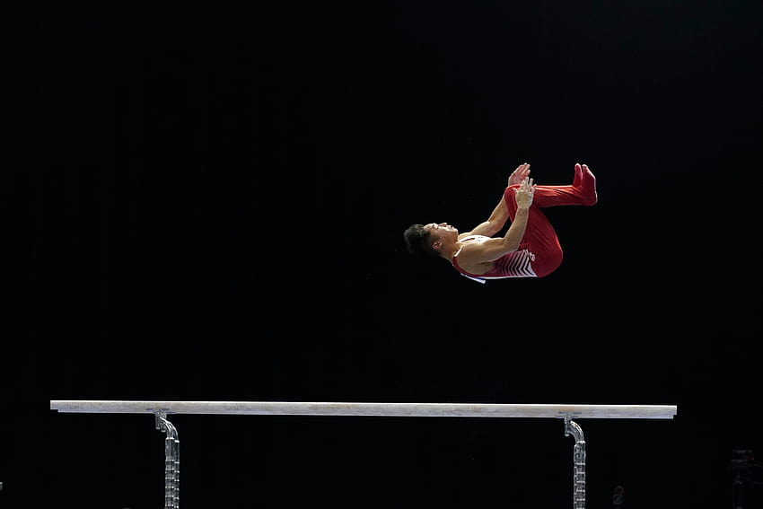 5 things to know about Olympics gymnastics team member Yul Moldauer, man gymnastics HD wallpaper