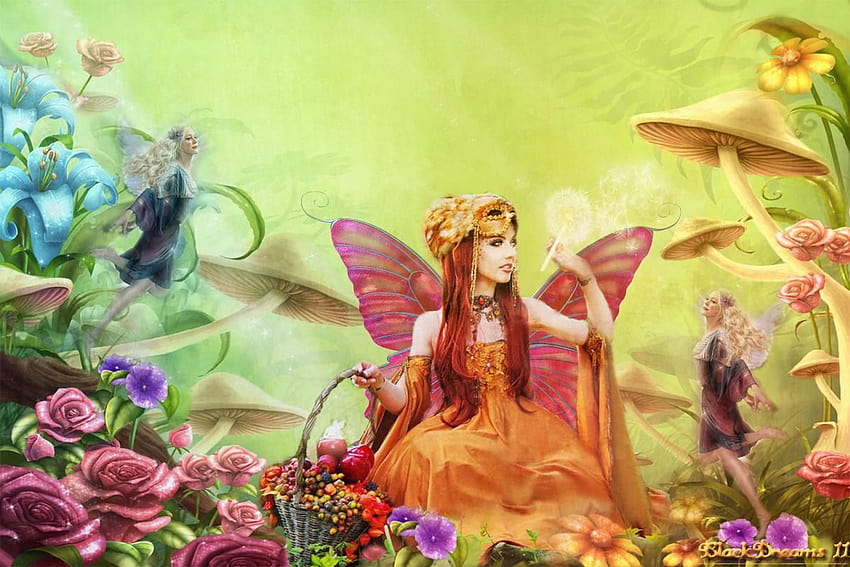 Spring Backgrounds Fairy, fairy spring HD wallpaper | Pxfuel