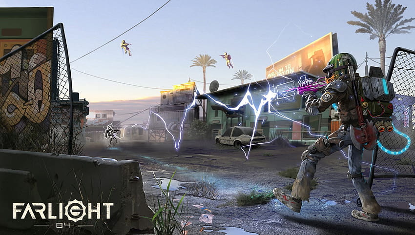 Farlight 84 önizlemesi: Wasteland royale HD duvar kağıdı