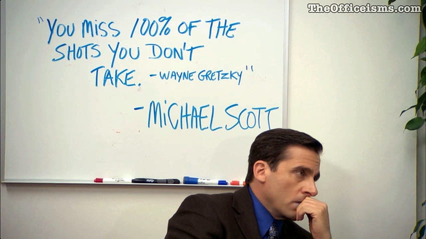4 The Office Quotes, the office memes HD wallpaper
