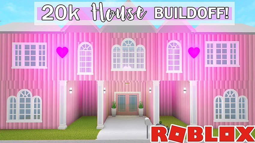 I Challenged My Best Friend To A $20K BLOXBURG HOUSE BUILDOFF!, roblox bloxburg HD wallpaper