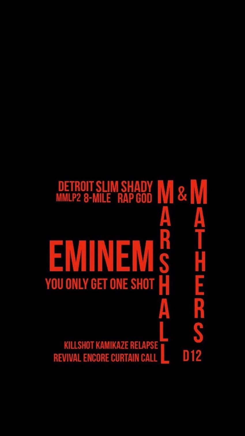 Eminem Logo posted by Michelle Cunningham, eminem stan HD phone wallpaper