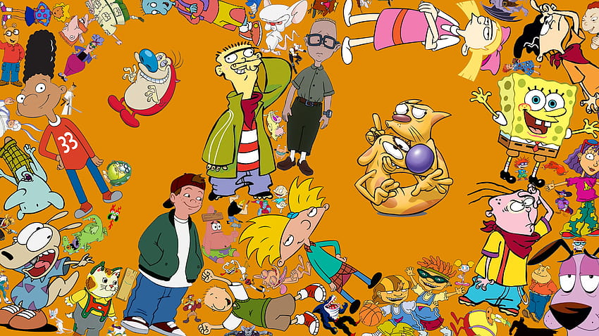 A 90's Cartoon themed I made : 90scartoons, 90s cartoons HD wallpaper |  Pxfuel