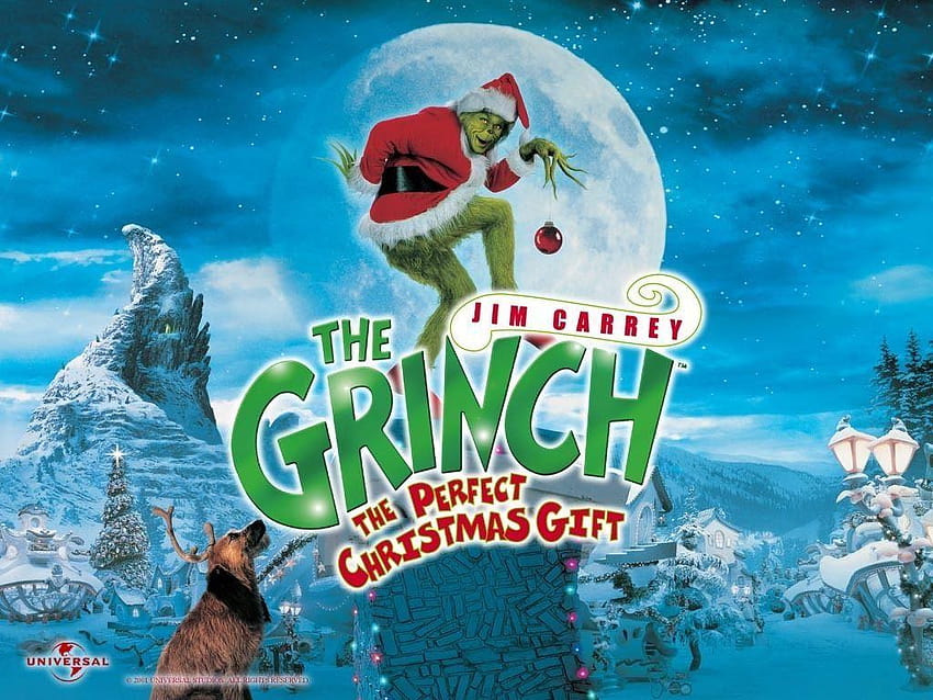 Dr. Seuss' How The Grinch Stole Christmas Group, koopa weihnachten papel de parede HD
