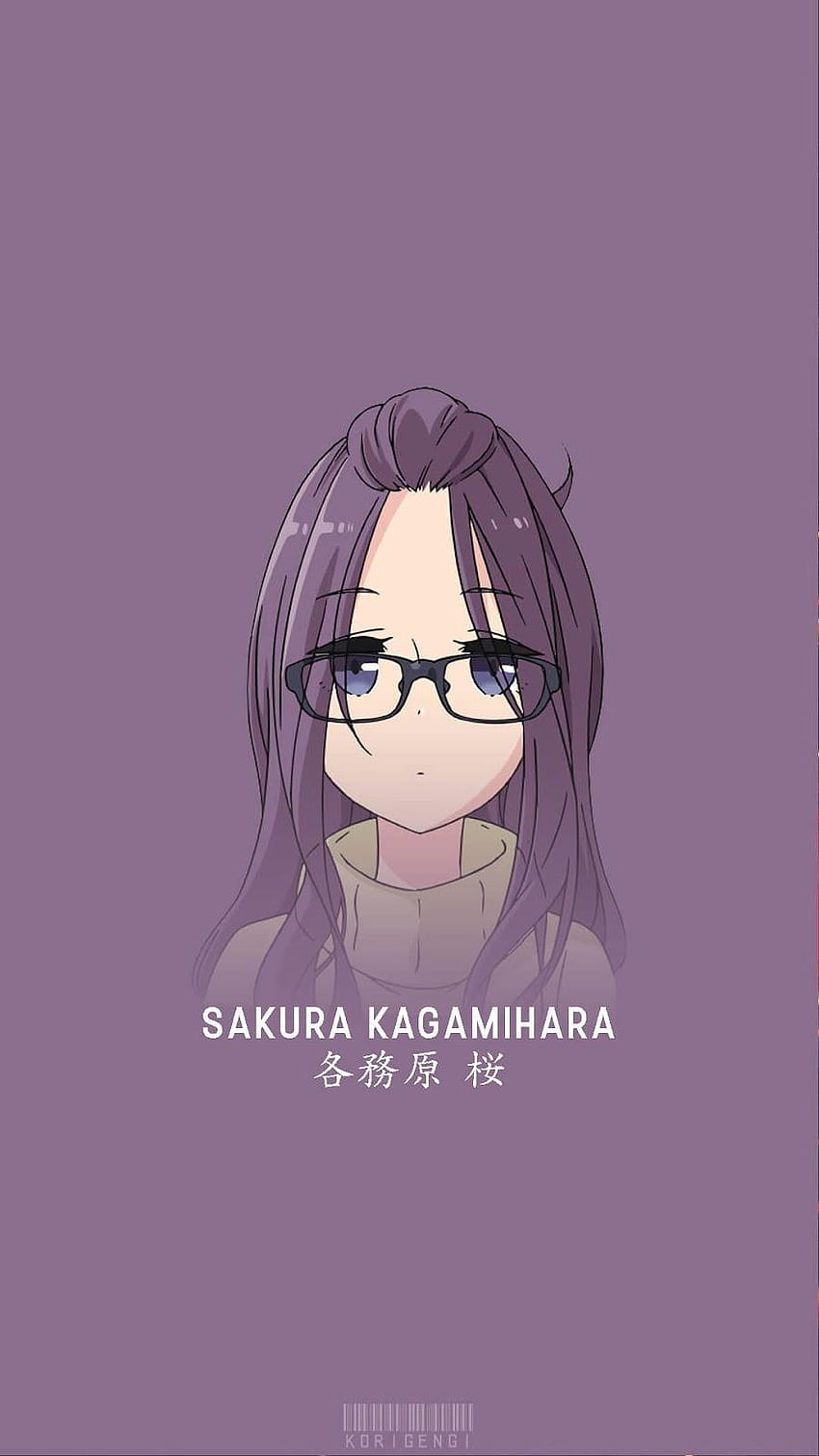Sakura Kagamihara, yuru camp mobile HD phone wallpaper