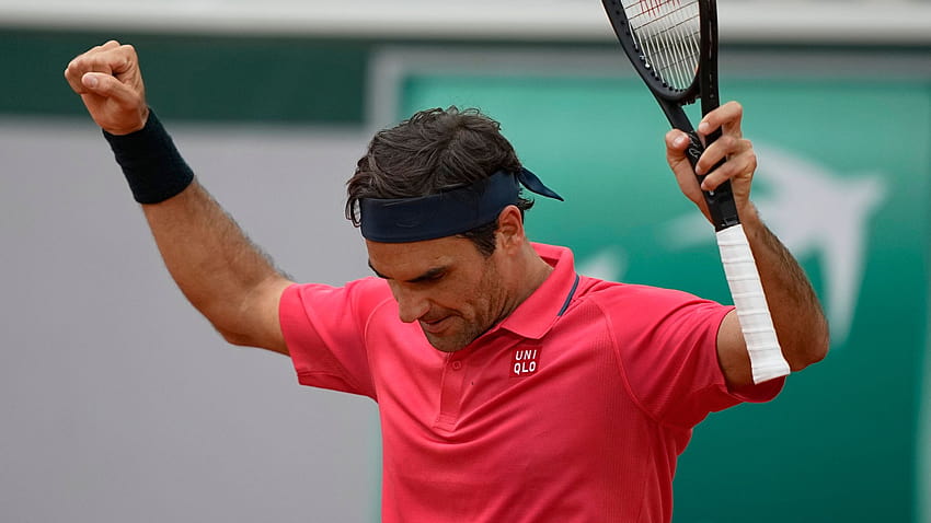 French Open 2021: Roger Federer und Novak Djokovic siegreich auf Platz zwei HD-Hintergrundbild