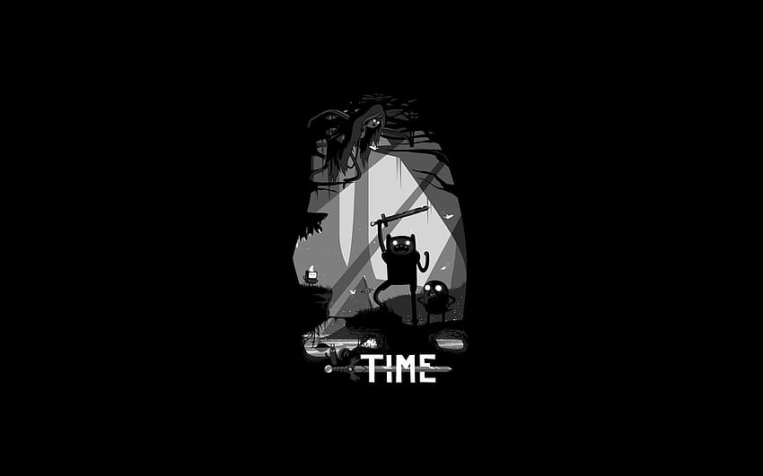 dark, Jake, Adventure Time, Finn, section films in resolution 1920x1200 HD wallpaper