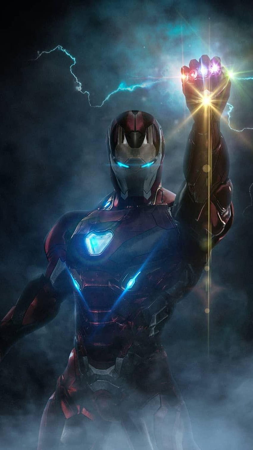 Infinity Stones Iron Man Armor iPhone, iron man infinity stones HD phone wallpaper