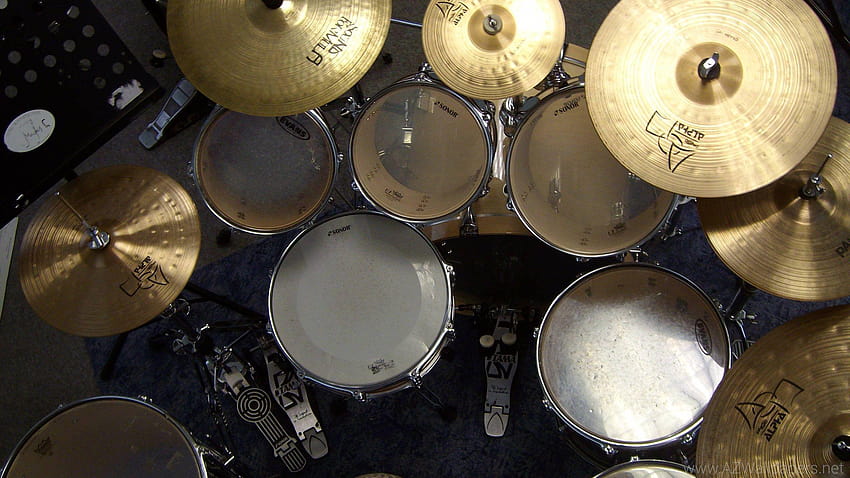 Alim0015 Drum Kit In Wind Band Rehearsal Room Love This HD wallpaper