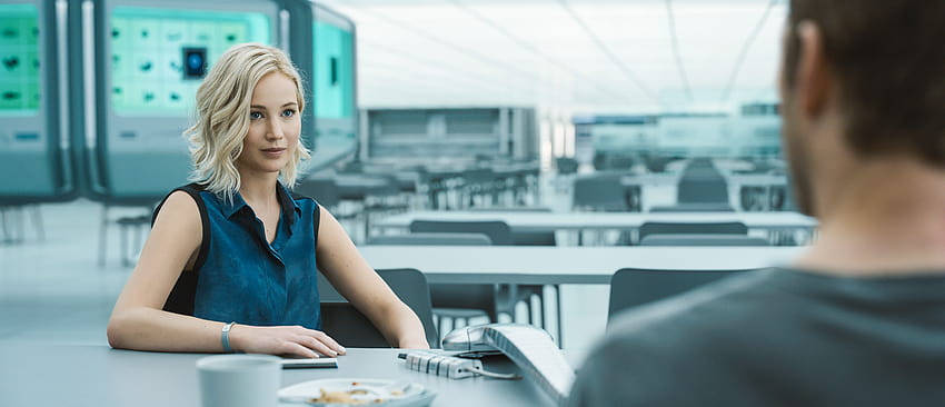Jennifer Lawrence Passengers Die, Passagierfilm HD-Hintergrundbild