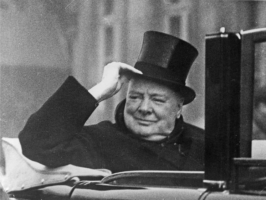 Sir Winston Churchill HD wallpaper