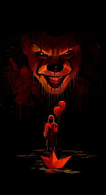 Pennywise Wallpaper Discover more Film, It, Movie, Pennywise wallpaper.  https://www.… | Payasos aterradores, Imagenes de terror reales, Peliculas  de terror antiguas