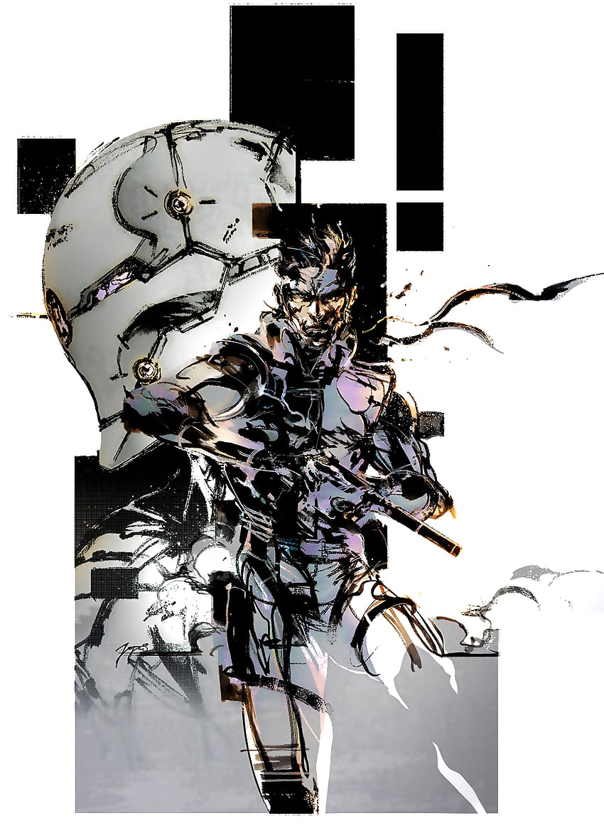 Art of Metal Gear Solid par Yoji Shinkawa Fond d'écran de téléphone HD