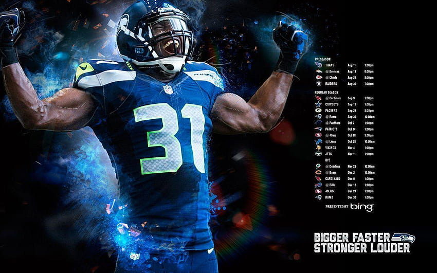 Mobile wallpaper for the released schedule. : r/Seahawks