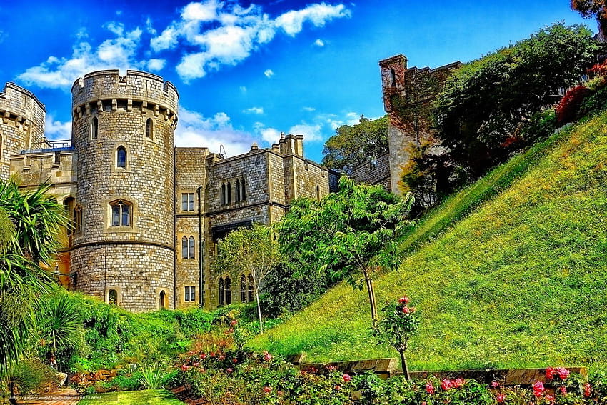 Windsor castle, Berkshire, England HD wallpaper