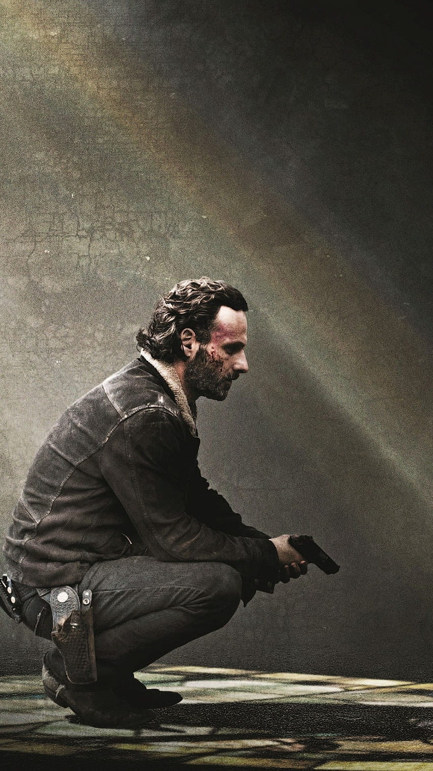 Rick Grimes, The Walking Dead, Fernsehserie, Walking Dead Mobile HD-Handy-Hintergrundbild