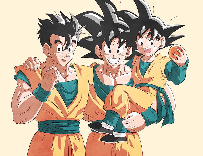 46 Goku and Gohan Wallpaper  WallpaperSafari