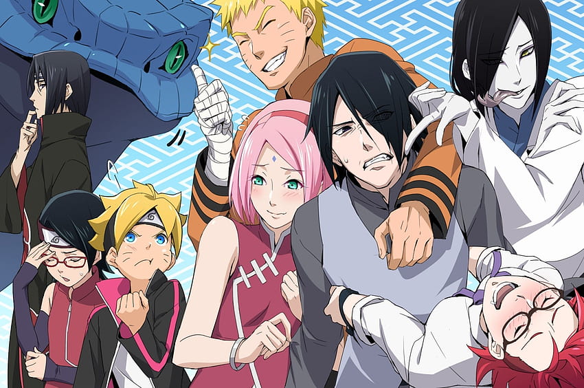 2560x1700 Haruno Sakura, Uzumaki Naruto, Uchiha Sarada, sarada and ...