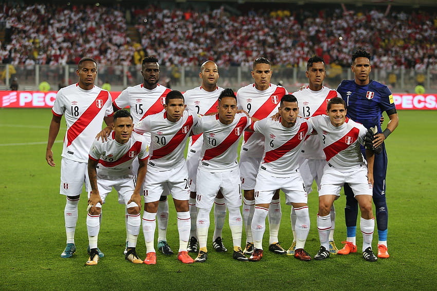 Camiseta de la selección de Perú 2018 copa del mundo de fútbol camiseta grande, selección de fútbol de Perú fondo de pantalla