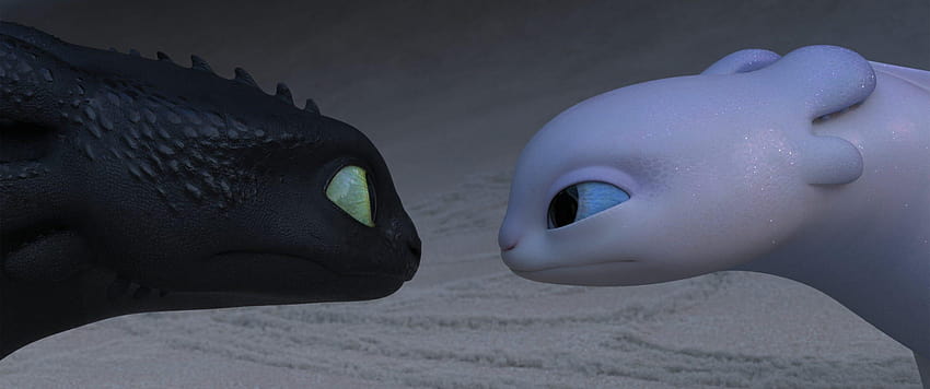 Light Fury brings heat to 'How to Train Your Dragon: The, light fury and toothless the hidden world HD wallpaper