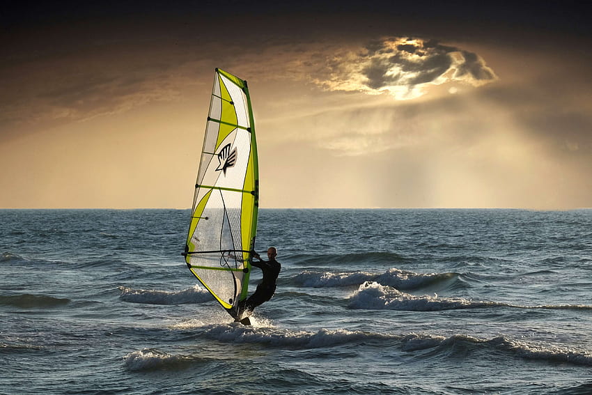 windsurf, planos de fundo papel de parede HD