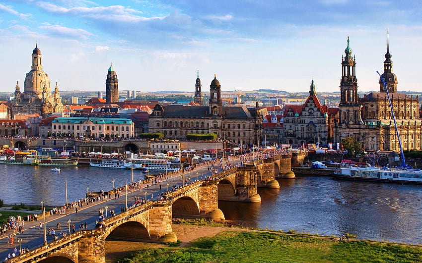Dresden, Alemanha Full and Backgrounds papel de parede HD