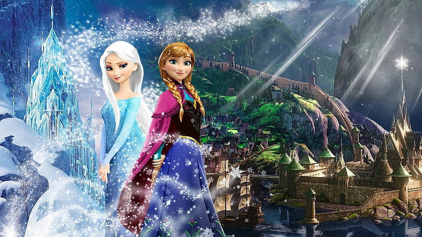 Frozen 1920x1080 Elsa and Anna of Arendelle by CoGraphiC on [1191x670] for your , Mobile & Tablet HD wallpaper