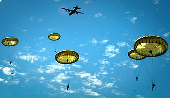 Paratrooper HD wallpaper