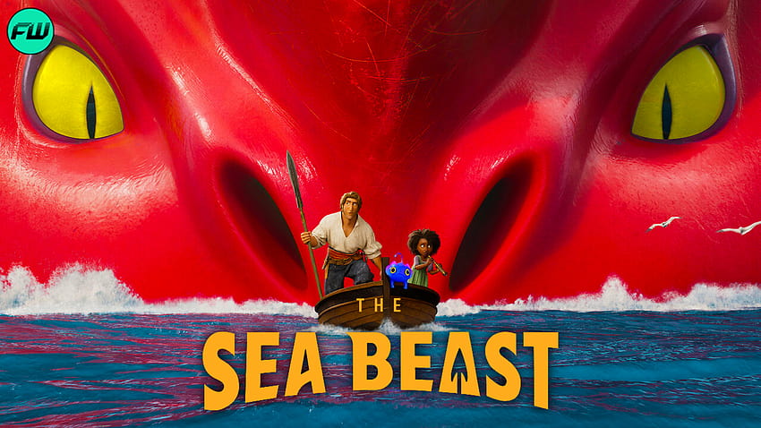 Deniz Canavarı: Oyuncular ve Yönetmen Konuşması Netflix'in Animasyon Filmi HD duvar kağıdı