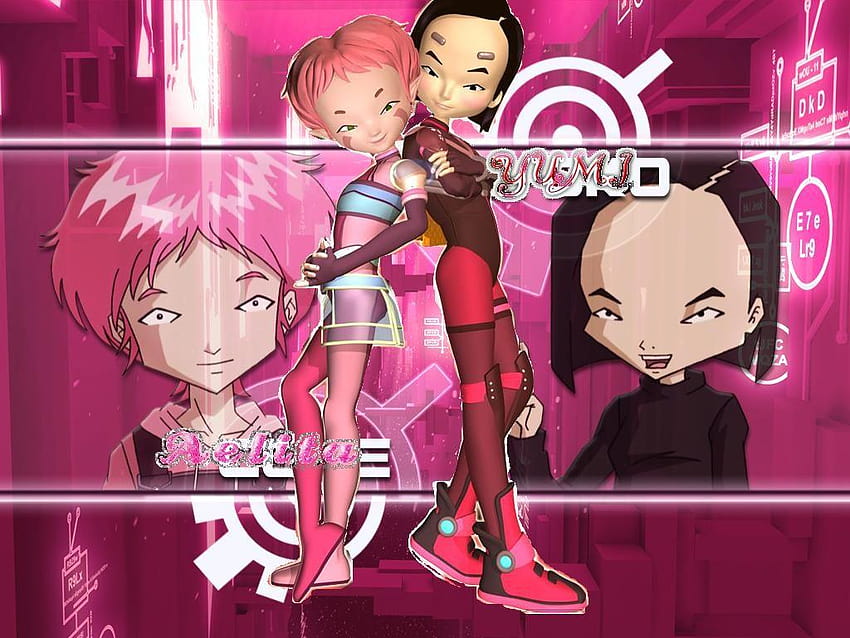 Fanarts > Visionnage : Aelita i Yumi • Code Lyoko, code lyoko yumi HD wallpaper