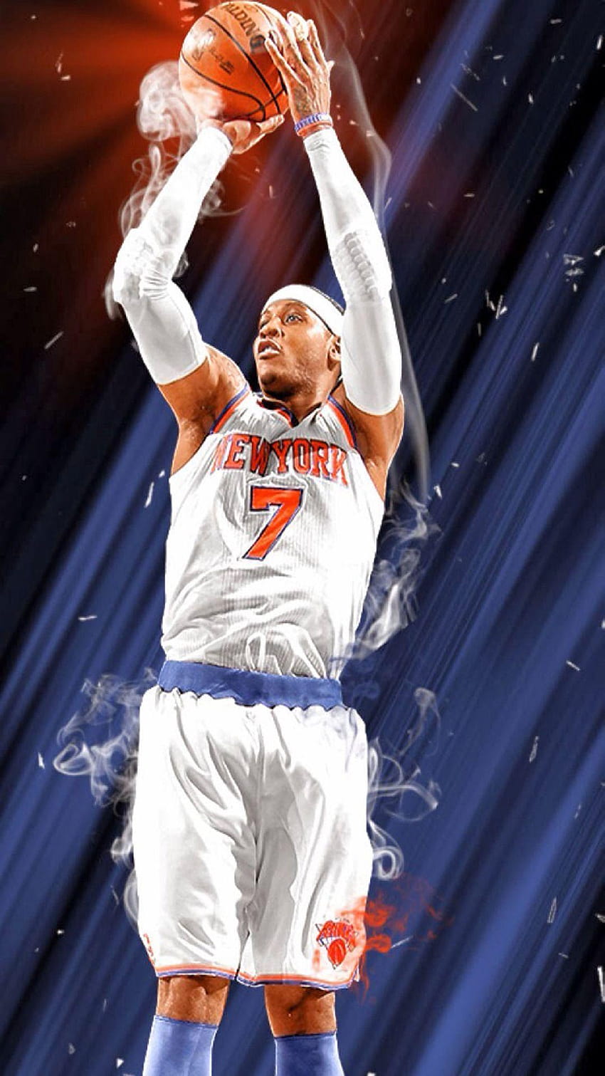 Carmelo Anthony •, carmelo anthony 2017 HD phone wallpaper