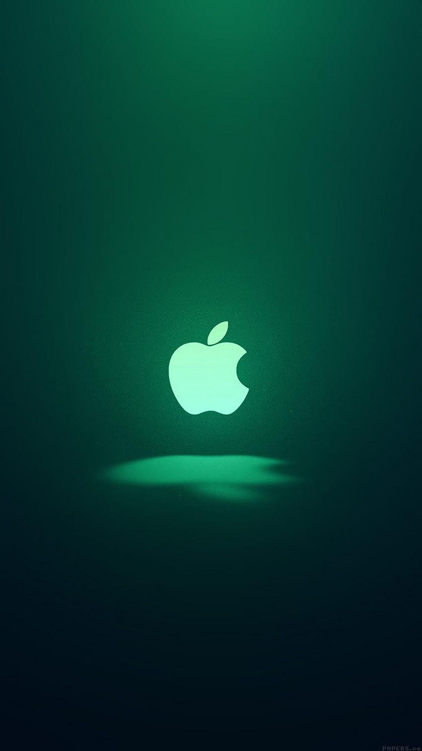 Protector de iPhone, manzana verde iphone fondo de pantalla del teléfono
