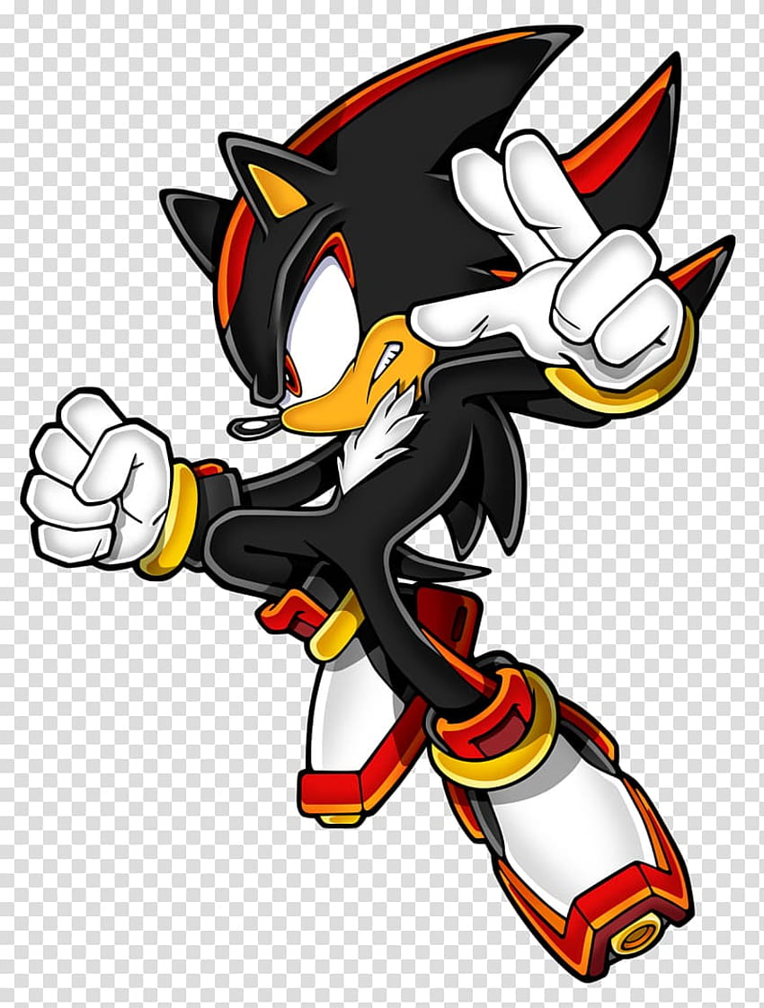 Sonic Heroes PNG clipart, shadow the hedgehog running HD phone wallpaper