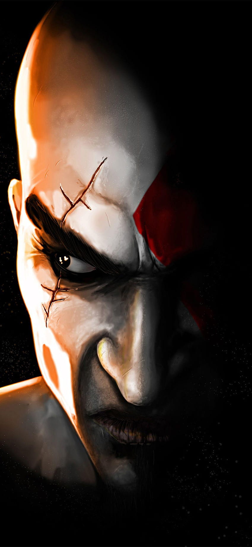 Kratos God War Game Iphone X, kratos iphone HD phone wallpaper