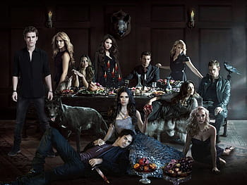 The Vampire Diaries Klaus Joseph Morgan Hayley Phoebe Tonkin Marcel ...