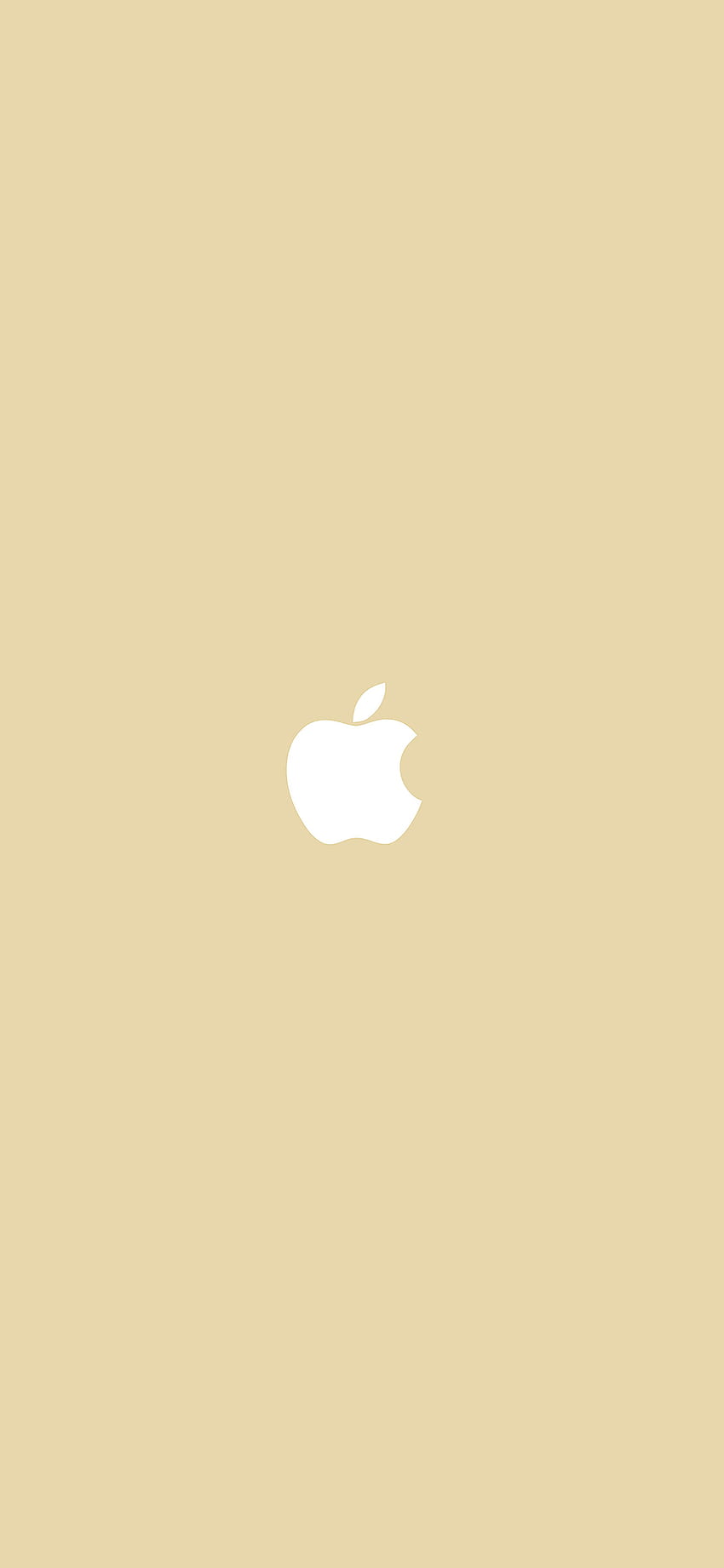 Com Apple Iphone Va55 Simple Apple Logo Gold, emas polos wallpaper ponsel HD