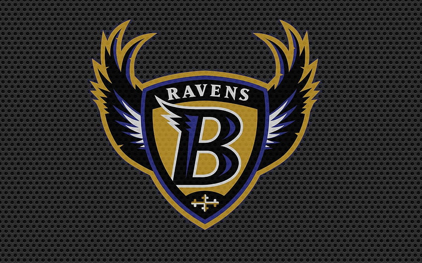 Baltimore Ravens-Logo HD-Hintergrundbild