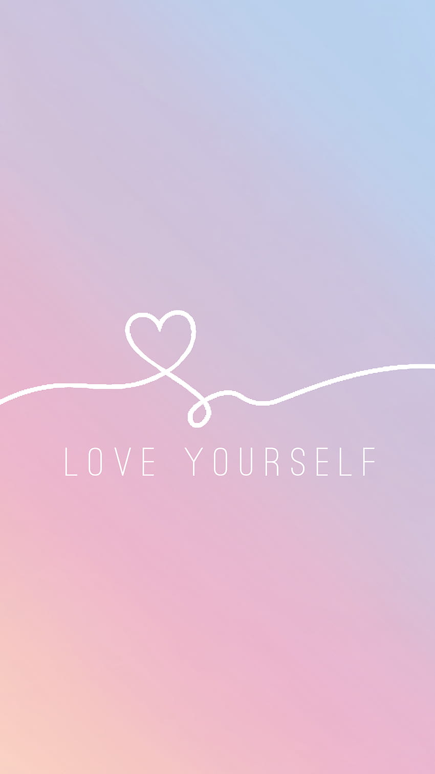love yourself, self, love yourself bts HD phone wallpaper