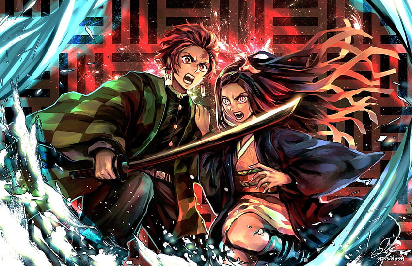 Cazador de demonios: Kimetsu no Yaiba Ultra, anime cazador de demonios  fondo de pantalla