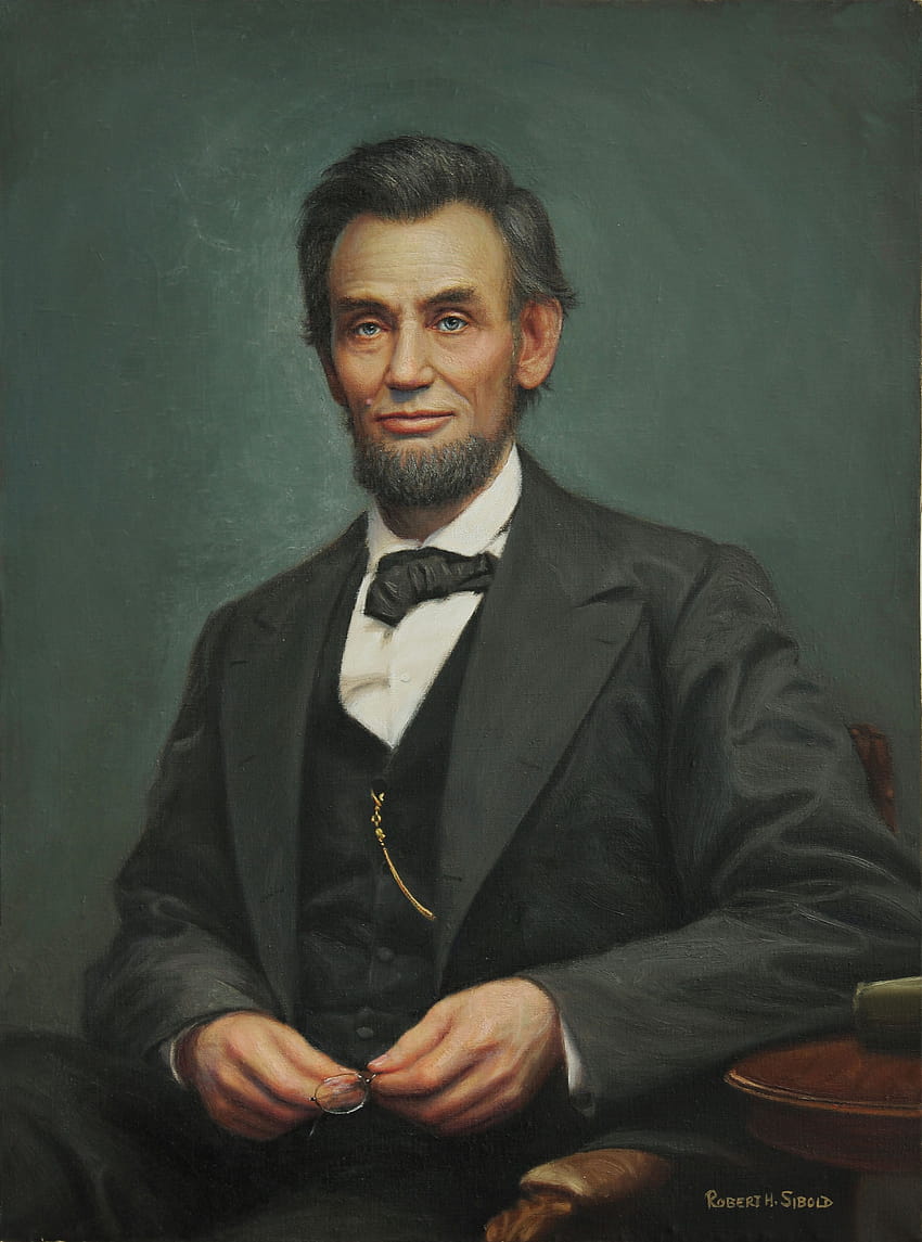エイブラハム・リンカーン エイブラハム・リンカーンと背景 HD電話の壁紙