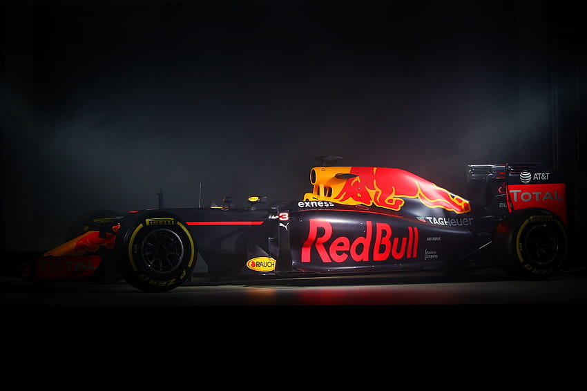F1 Red Bull, портрет на червения бик HD тапет