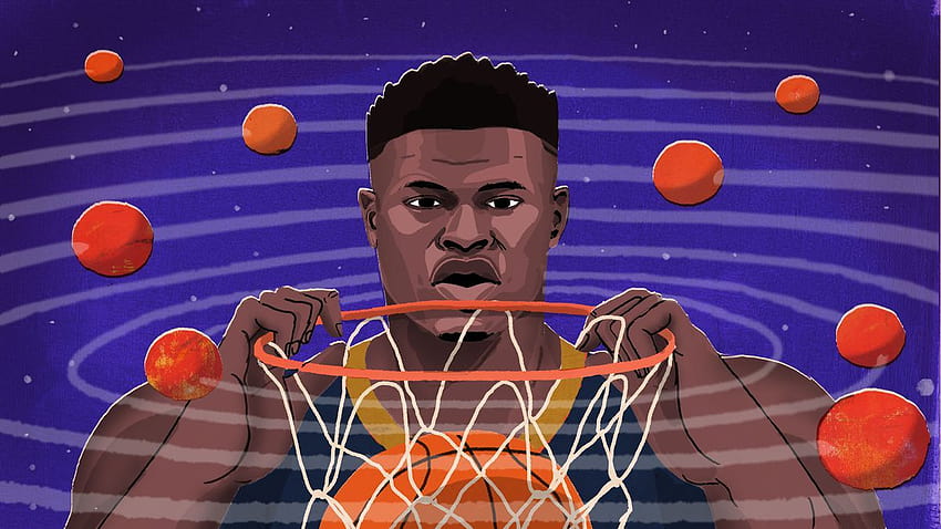 NBA Draft: How Zion Williamson Grew Bigger Than the Basketball, zion williamson nba HD wallpaper