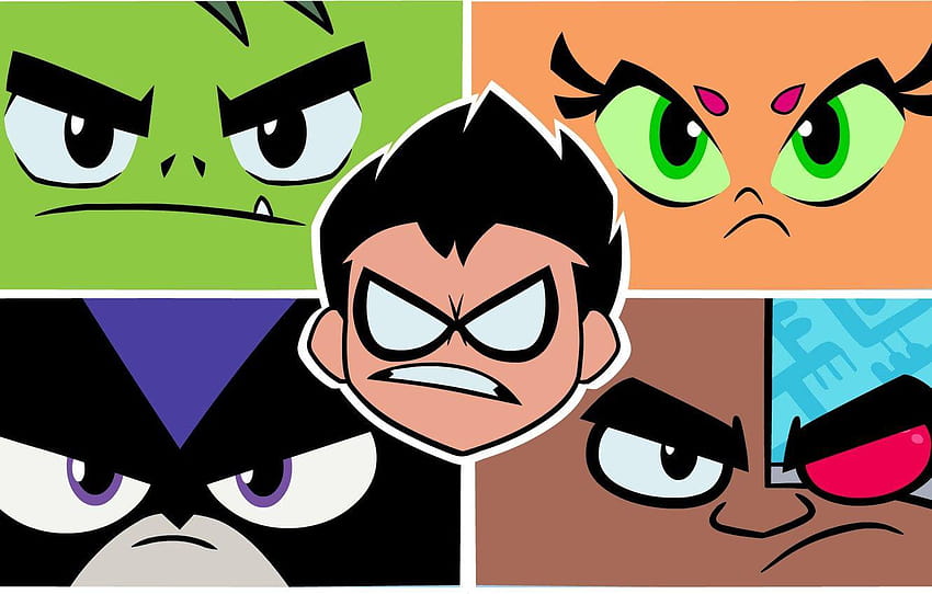 Robin, Cyborg, Raven, Teen Titans Go!, Beast Boy, Starfire, Beast Boy Teen Titans Go fondo de pantalla