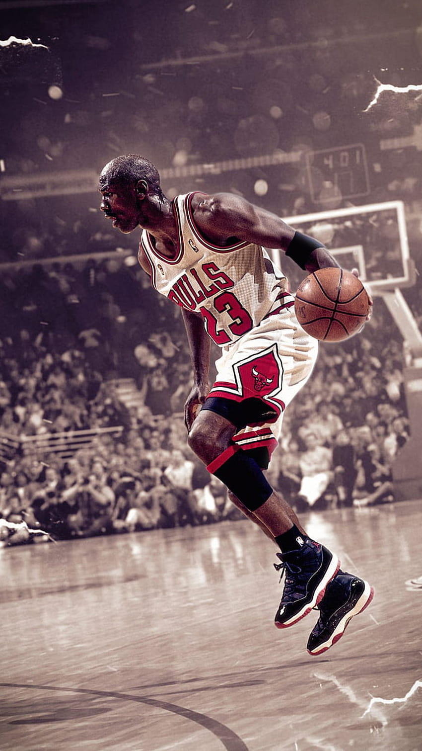 Michael Jordan Telefon, Michael Jordan iPhone HD-Handy-Hintergrundbild