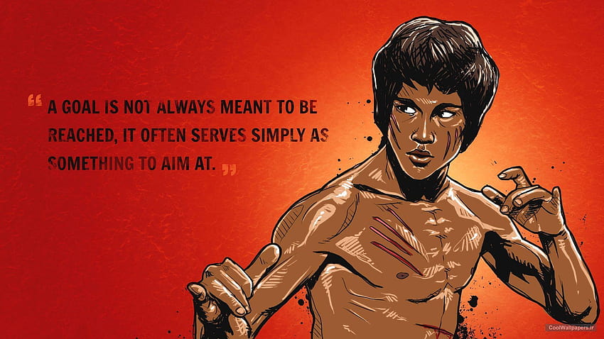 bruce lee quotes HD wallpaper
