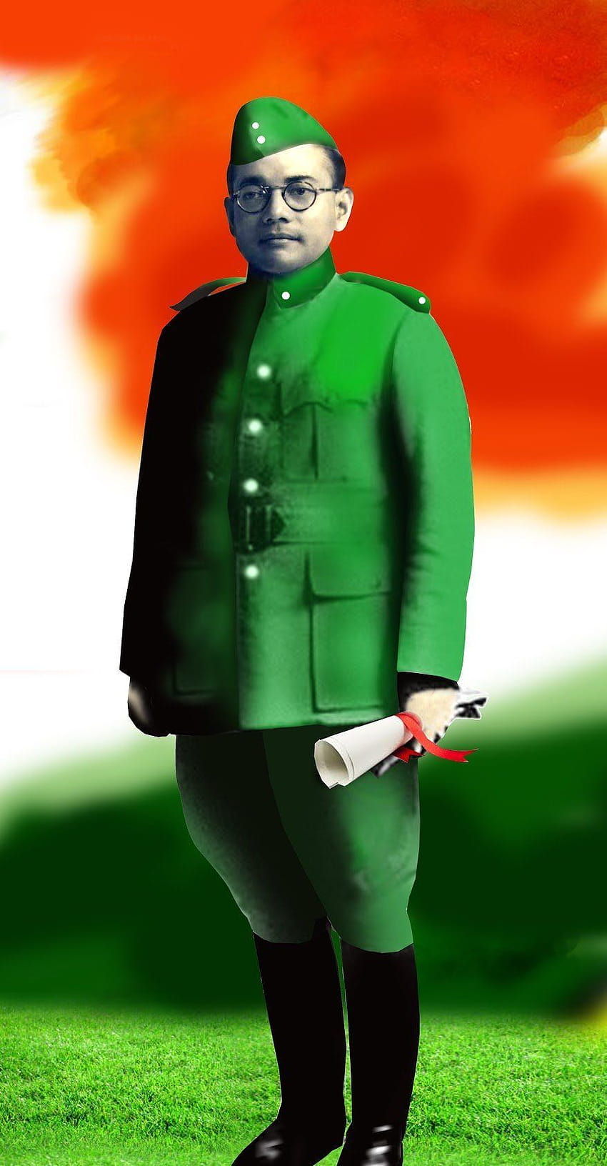 netaji subhash chandra bose fondo de pantalla del teléfono