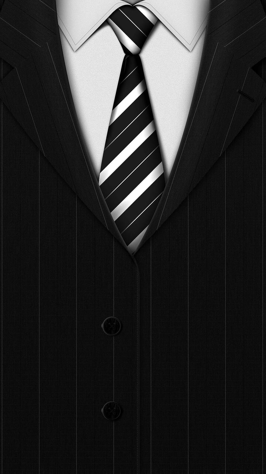 Uomo Completo Camicia Cravatta Righe Android, uomo in completo Sfondo del telefono HD